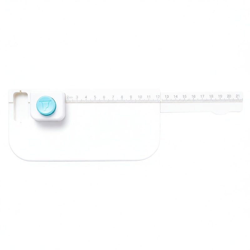 KW-triO Paper Punch Planner Dividers Maker Handmade Tab Punch for Crafting Calendar Agenda Schedule Book Notebook Scrapbook Diary Card Binding Edge 4 Sizes Combination DIY Cutter Office Home School Students Supplies - Image 1