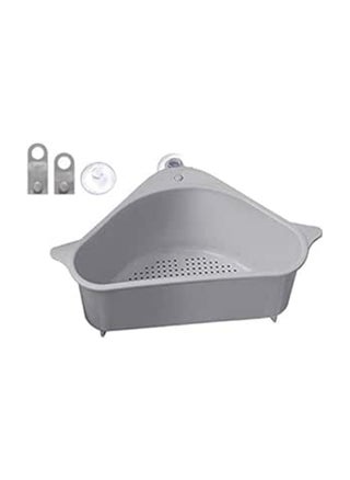 Outivity Sink Strainer Basket Triangular Sink Drain Shelf Corner With Suction Storage Rack Sucker Multifunctional Kitchen Side Sink Filter Sink Sponge Holder Bathroom Soap Box Organizer -Grey -- Gray - pzsku/Z9A98BCDC672BA6D9CCADZ/45/_/1704980499/4a37b6f6-03fa-4d15-b270-36f9db9c9c85