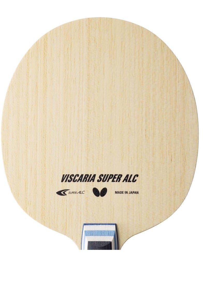 Butterfly Viscaria Super ALC Table Tennis Blade Super Arylate-Carbon Fiber Blade  Professional Butterfly Table Tennis Blade FL (Flared) Handle Styles Made in Japan 4906901213791 - Image 2