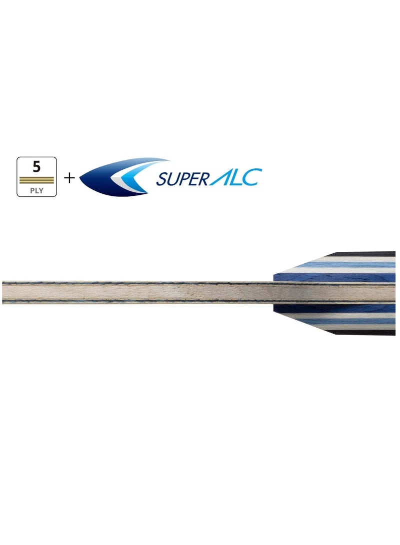 Butterfly Viscaria Super ALC Table Tennis Blade Super Arylate-Carbon Fiber Blade  Professional Butterfly Table Tennis Blade FL (Flared) Handle Styles Made in Japan 4906901213791 - Image 3