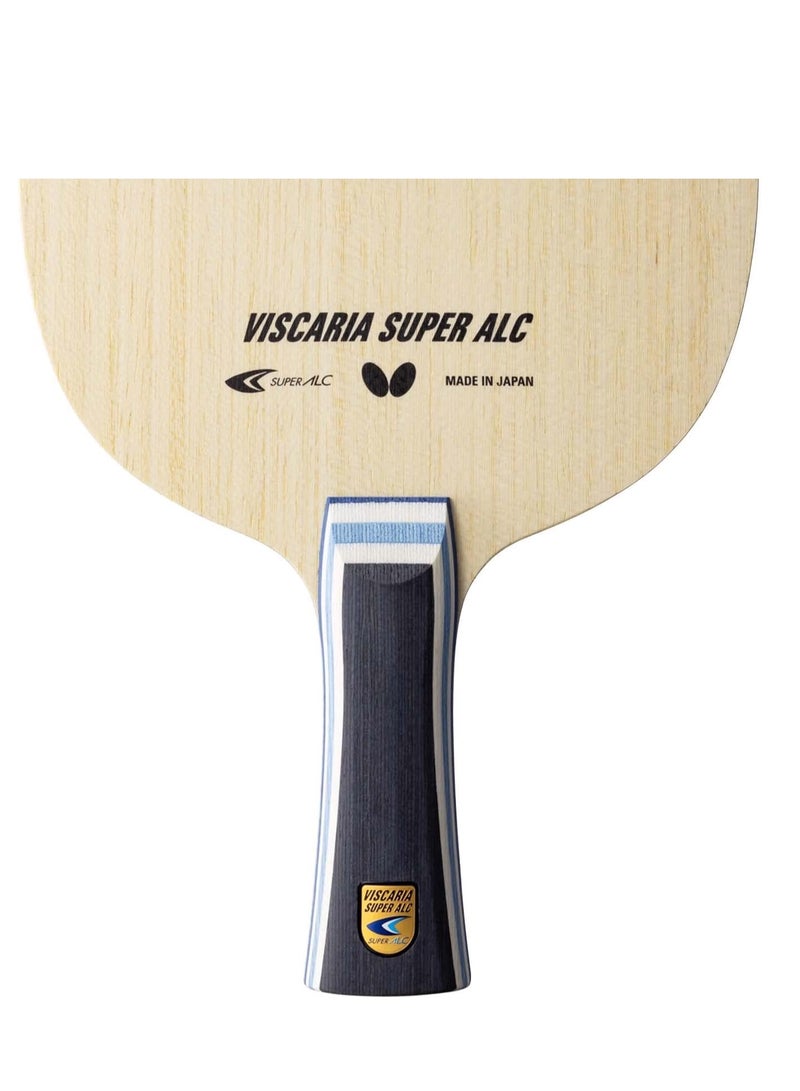Butterfly Viscaria Super ALC Table Tennis Blade Super Arylate-Carbon Fiber Blade  Professional Butterfly Table Tennis Blade FL (Flared) Handle Styles Made in Japan 4906901213791 - Image 4