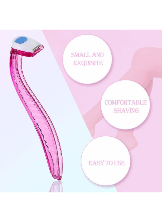 Honoson 30 Pieces Bikini Razor T-type Personal Women's Trimmer for Armpit and Intimate Area (Light Blue, Light Yellow, Light Pink, Rose, Blue, Deep Pink) - Image 3