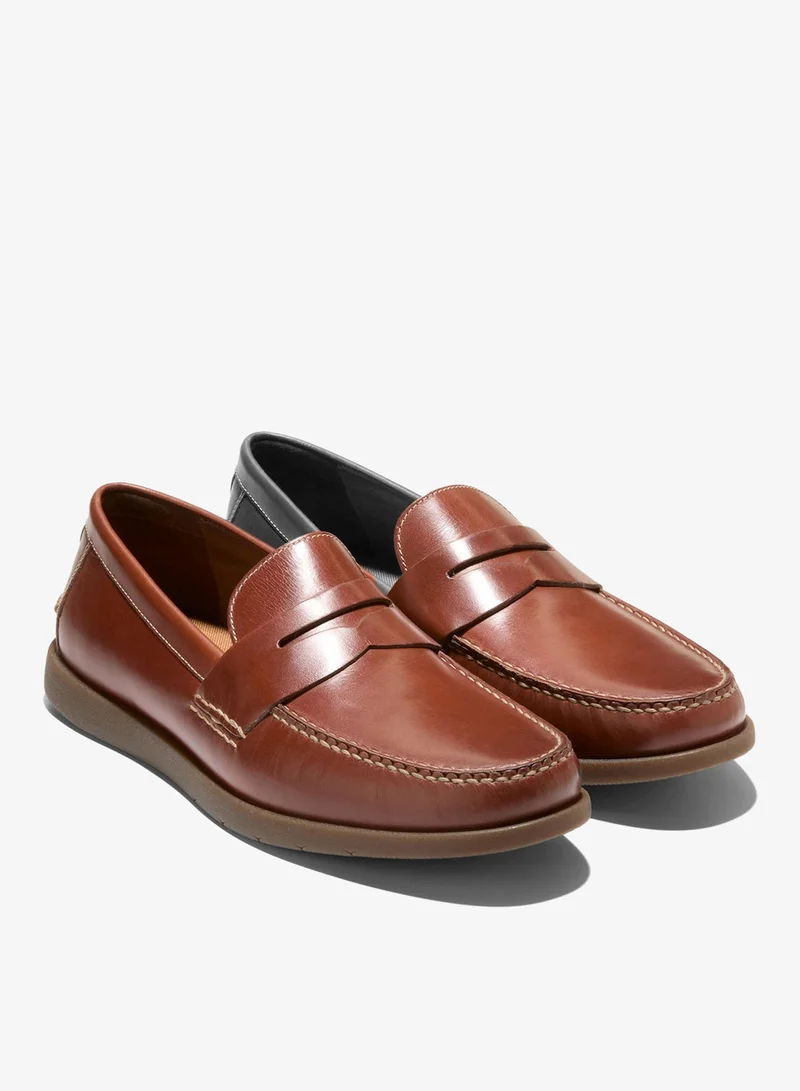 COLE HAAN BROWN Men's Brower Penny Loafers for Men | Best Price UAE