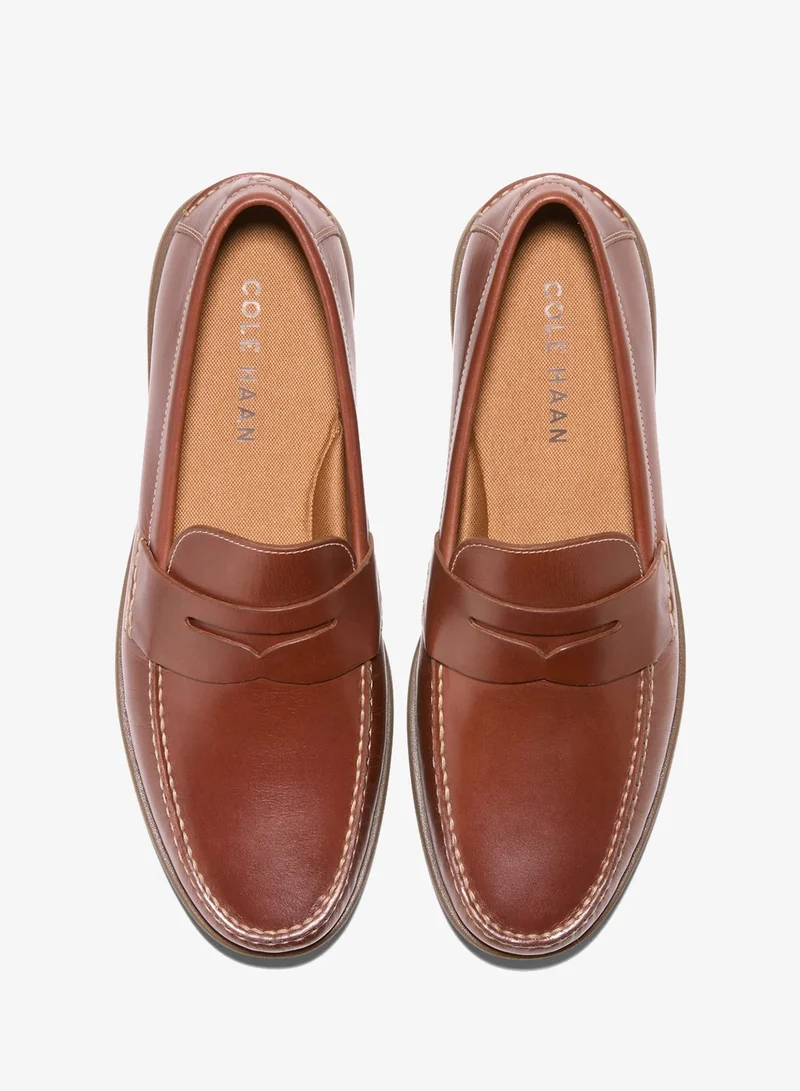 COLE HAAN BROWN Men's Brower Penny Loafers for Men | Best Price UAE