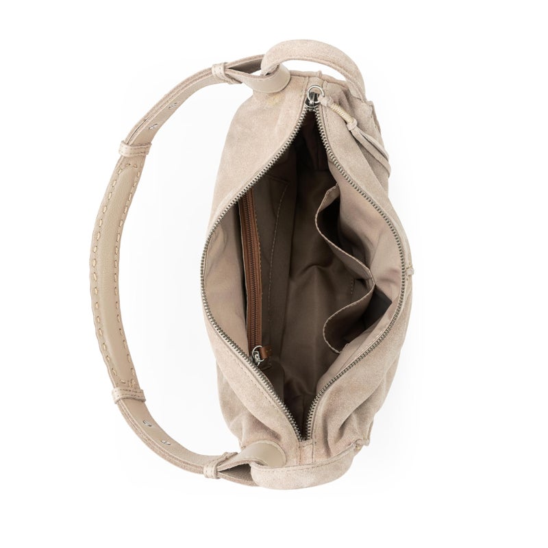 The Sak Los Feliz Hobo Purse - Premium Large Leather Women's Handbag for Everyday & Travel - Durable Purse With Zipper Pocket - Image 4