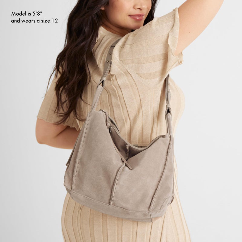 The Sak Los Feliz Hobo Purse - Premium Large Leather Women's Handbag for Everyday & Travel - Durable Purse With Zipper Pocket - Image 2