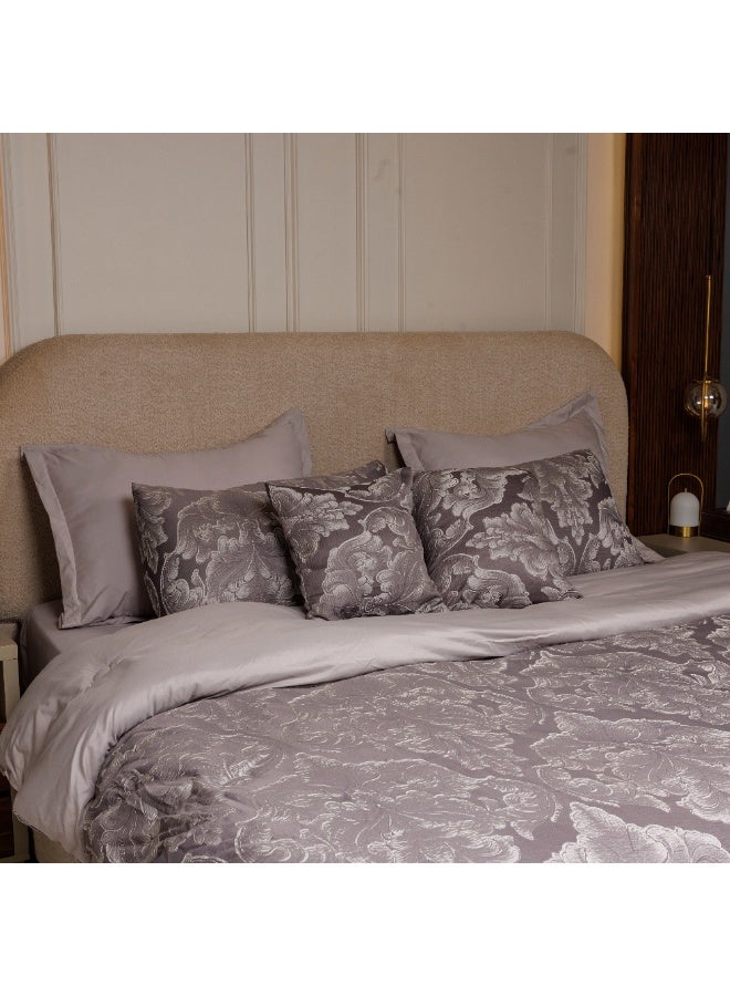 FoamZone Jacquard Microfiber Comforter, 10 PCs King Size 270x260 cm - Image 2