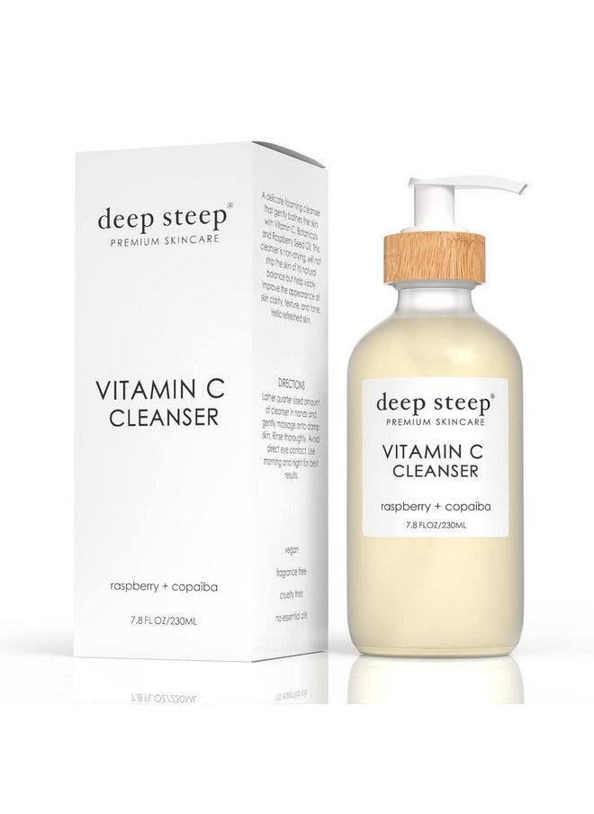 Deep Steep - Skin Care Line Face Cleansers (Vitamin C Cleasner 7.8 Oz) - Image 1