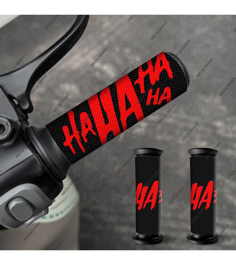 Set Of 2 4 72x3 94 Inches Motorcycle Handlebar Grip Stickers For Helmets Bikes And Electric Scooters Slip Resistant Sweat Absorbing Waterproof Durable Decoration Multi Color - Image 1