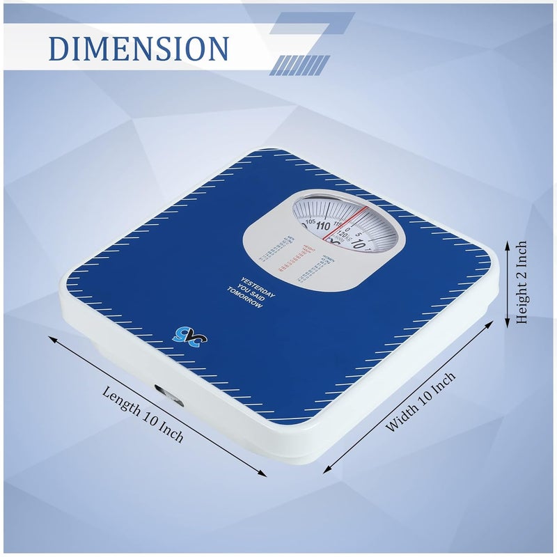 GVC Iron Analog Weighing Scale (blue) - Image 3