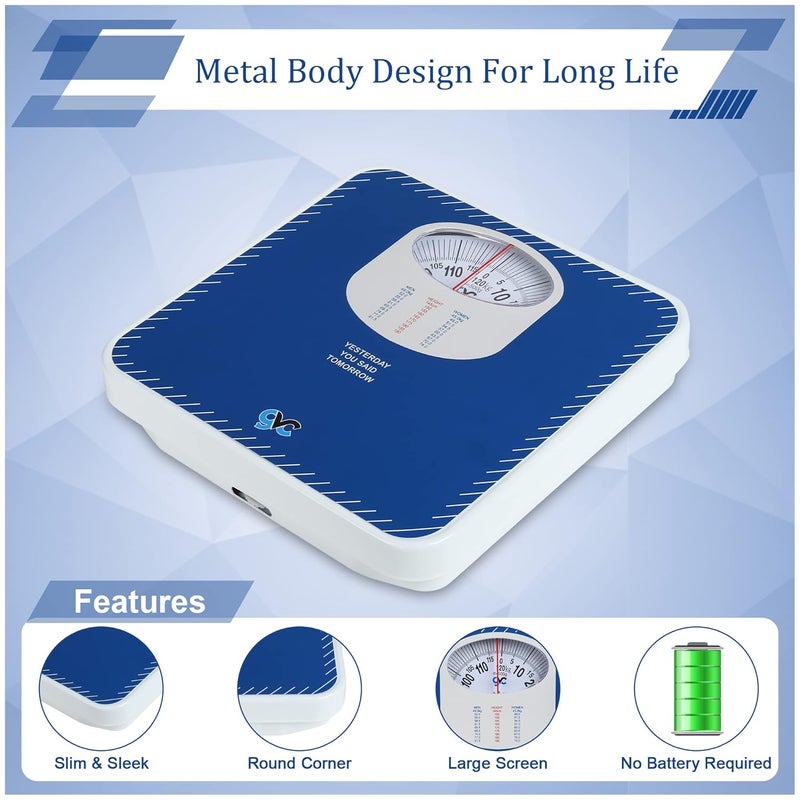 GVC Iron Analog Weighing Scale (blue) - Image 4