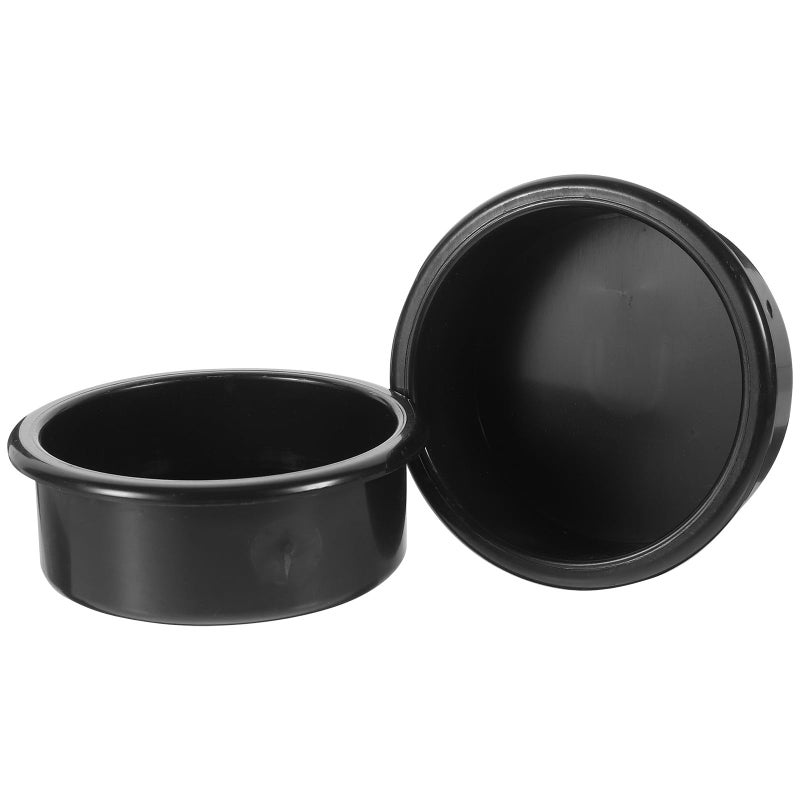 2 قطعة من حوامل الأكواب البلاستيكية للسيارة مقاس كبير 35H × 108W مم لمقاعد السيارة والمقطورات واليخوت والشاحنات - Image 2
