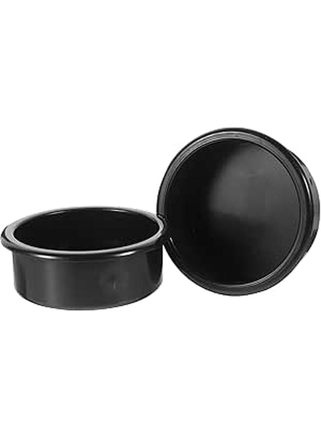 2 قطعة من حوامل الأكواب البلاستيكية للسيارة مقاس كبير 35H × 108W مم لمقاعد السيارة والمقطورات واليخوت والشاحنات - Image 1