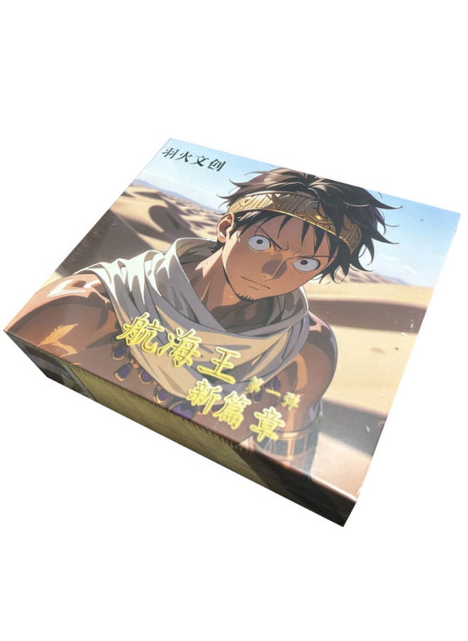 Kaiyuan Wenchuang Dunhuang Second Bomb One Piece Product Listed Animation Blind Box Peripheral Integration Card Goddess-Color:"yuhuo Cultural And Creative ""one Piece - Chapter"" First Edition, 14 Packs In A Box"  - Image 1