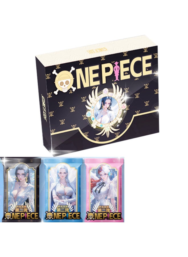Kaiyuan Wenchuang Dunhuang Second Bomb One Piece Product Listed Animation Blind Box Peripheral Integration Card Goddess-Color:"yuhuo Cultural And Creative ""one Piece - Chapter"" First Edition, 14 Packs In A Box"  - Image 2