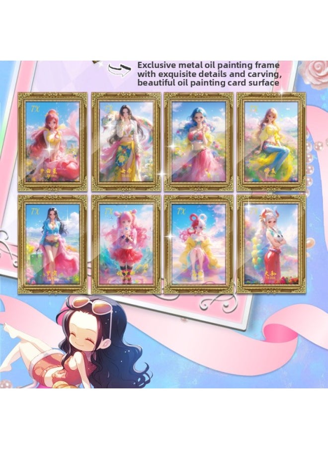 Kaiyuan Wenchuang Dunhuang Second Bomb One Piece Product Listed Animation Blind Box Peripheral Integration Card Goddess-Color:"yuhuo Cultural And Creative ""one Piece - Chapter"" First Edition, 14 Packs In A Box"  - Image 3