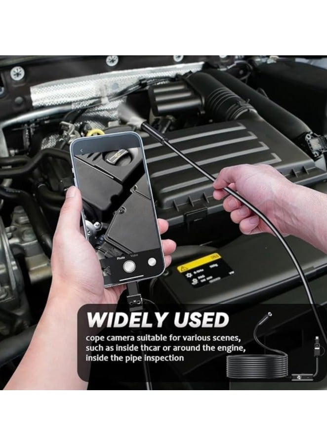 Beauenty 3-in-1  Endoscope Borescope  Camera Built-in 6 LEDs IP67 Waterproof USB Type-C Endoscope Replacement for Android Smartphones, PC - Image 4