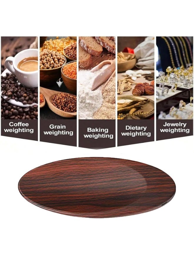 Bukela Digital Pocket Scale Rechargeable,200g Scale High Accuracy Mini Walnut Coffee Scale Tea Scale for Loose Tea Hidden Digital Scale for Cooking, Baking, Jewelry - Image 5