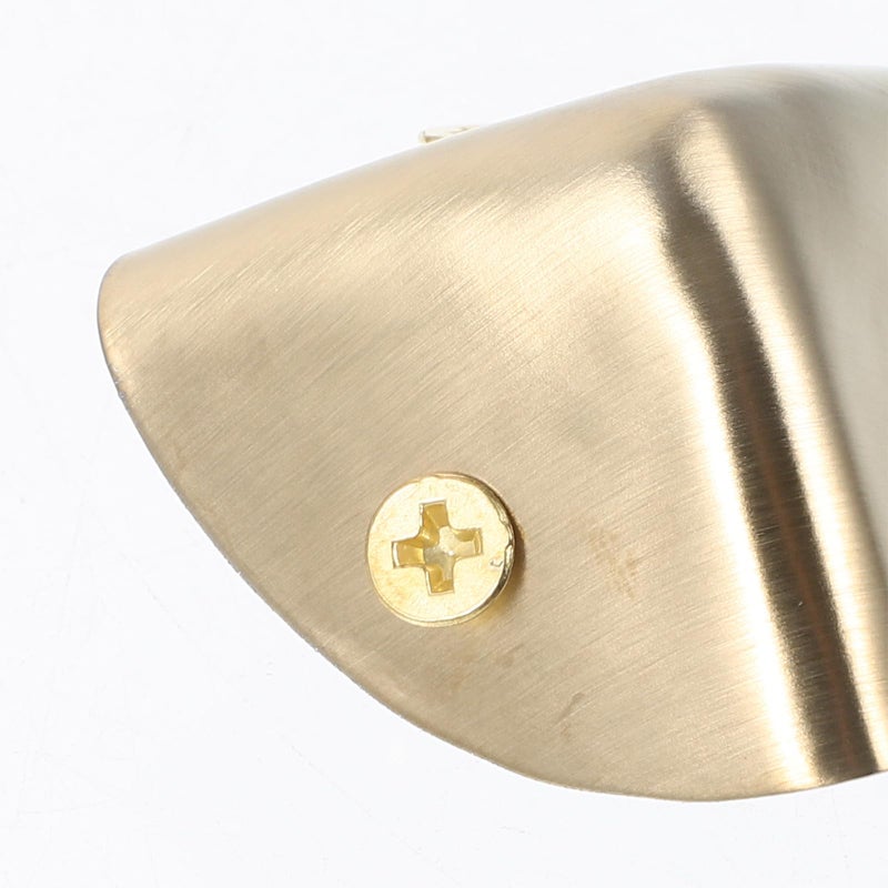 8Pcs Gold Stainless Steel Corner Guards Edge Protectors For Cabinet Wooden Storage Safety - Image 4