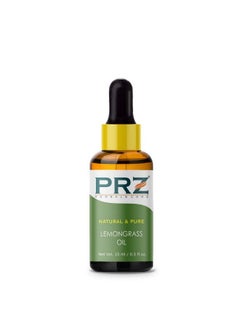 PRZ Lemongrass Essential Oil Pure Natural & Therapeutic Grade Oil For Aromatherapy Body Massage Skin Care & Hair Care 15 Ml  - Image 4