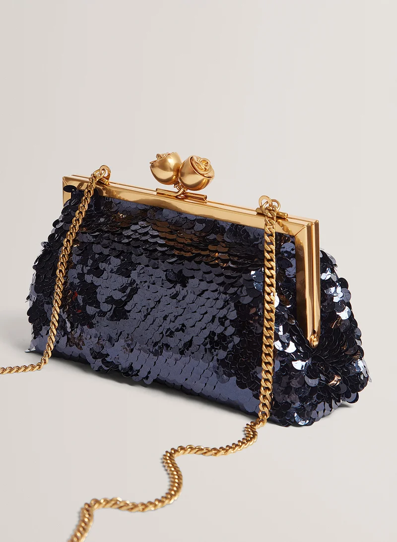 Ted Baker Sequinz Rose Detail Clutch