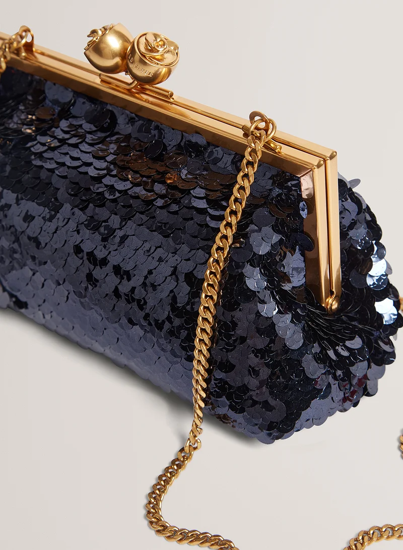 Ted Baker Sequinz Rose Detail Clutch