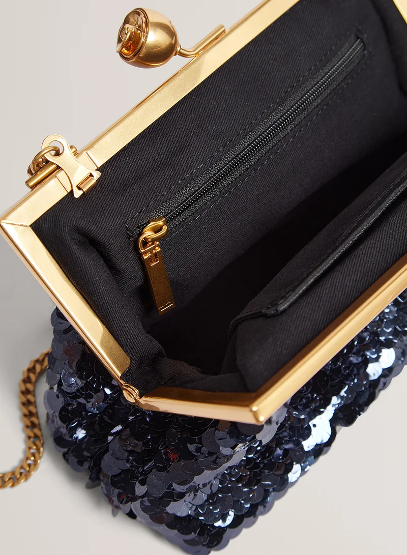 Ted Baker Sequinz Rose Detail Clutch