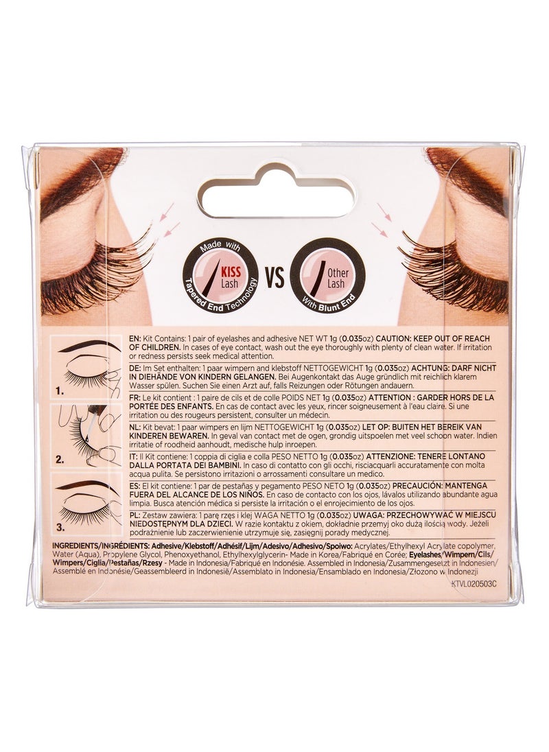 KISS - True Volume Lash Ritzy KTVL02C - Image 1