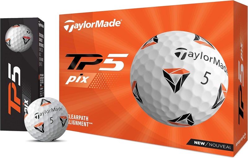 TaylorMade 2021 TP5X Golf Ball - Image 1