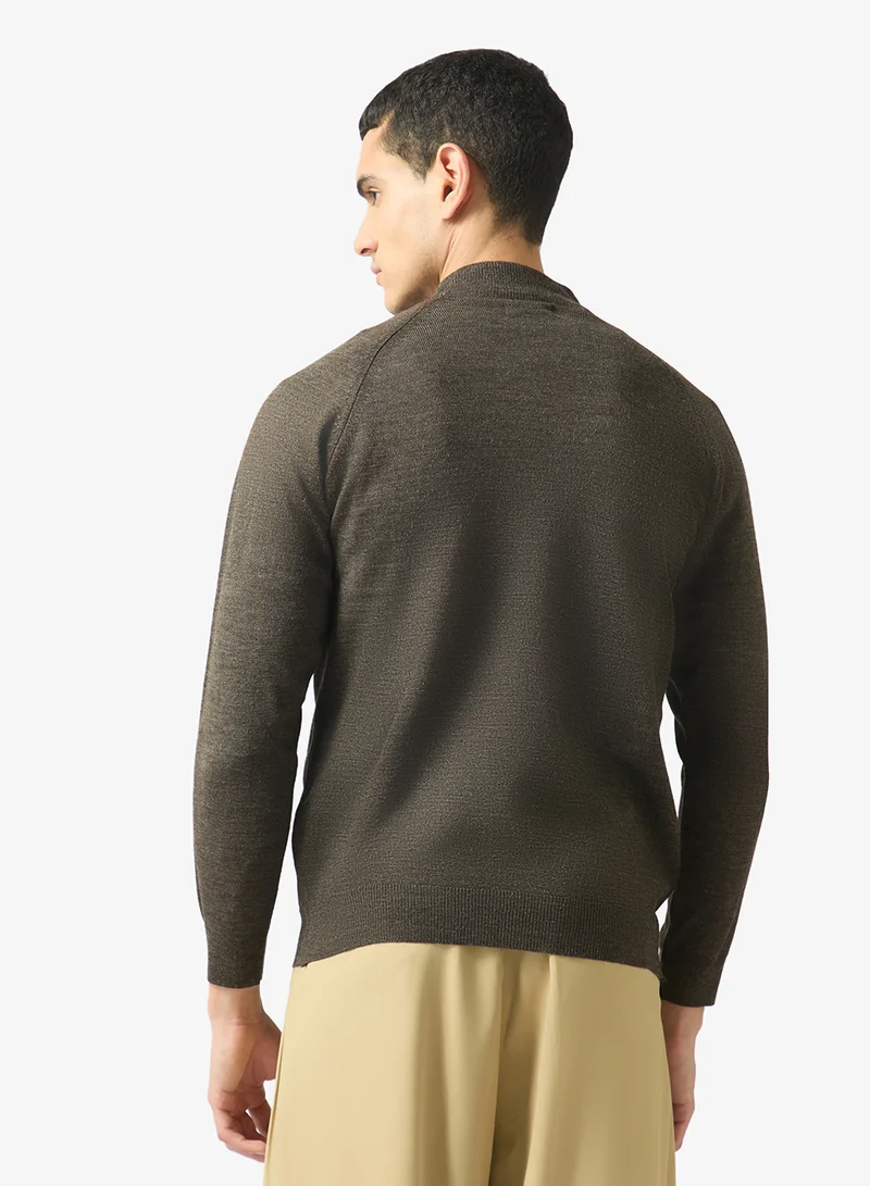 Robert Wood  Casual Turtle Neck Pullover Sweater for Men | Best Price UAE