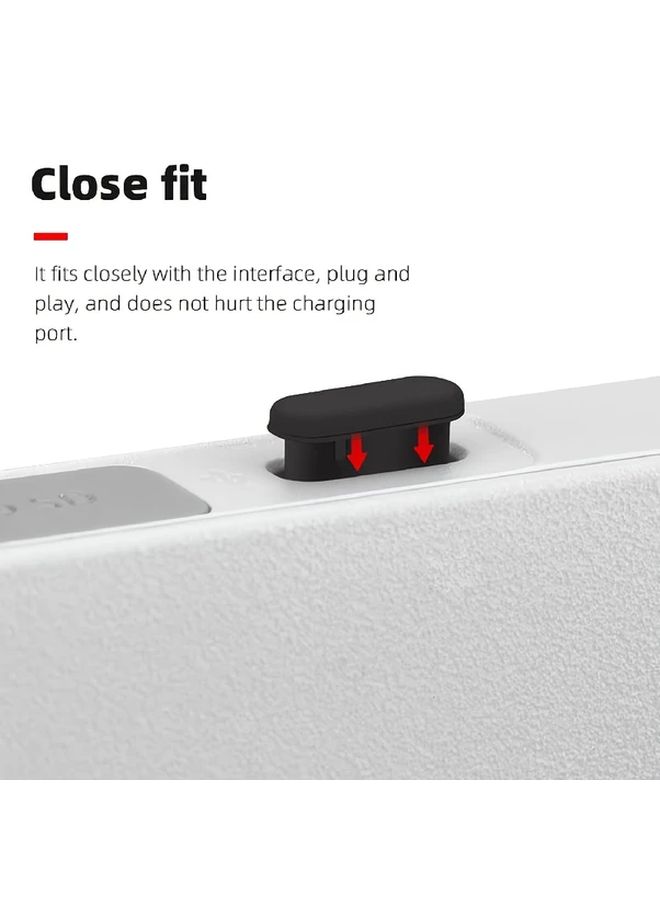 White Protective Dust Covers for Type C Interface 4pcs Compatible with Mini Drones - Image 3