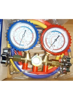 3 Way AC Diagnostic Manifold Gauge Set for Freon Charging Fits R22 R12 R-404A R-134a Refrigeration Manifold Gauge Air - pzsku/Z9A9A3CD975311D2DA42EZ/45/_/1738945718/e39ef4be-3f76-44c2-b4dd-5ded6dd7e020