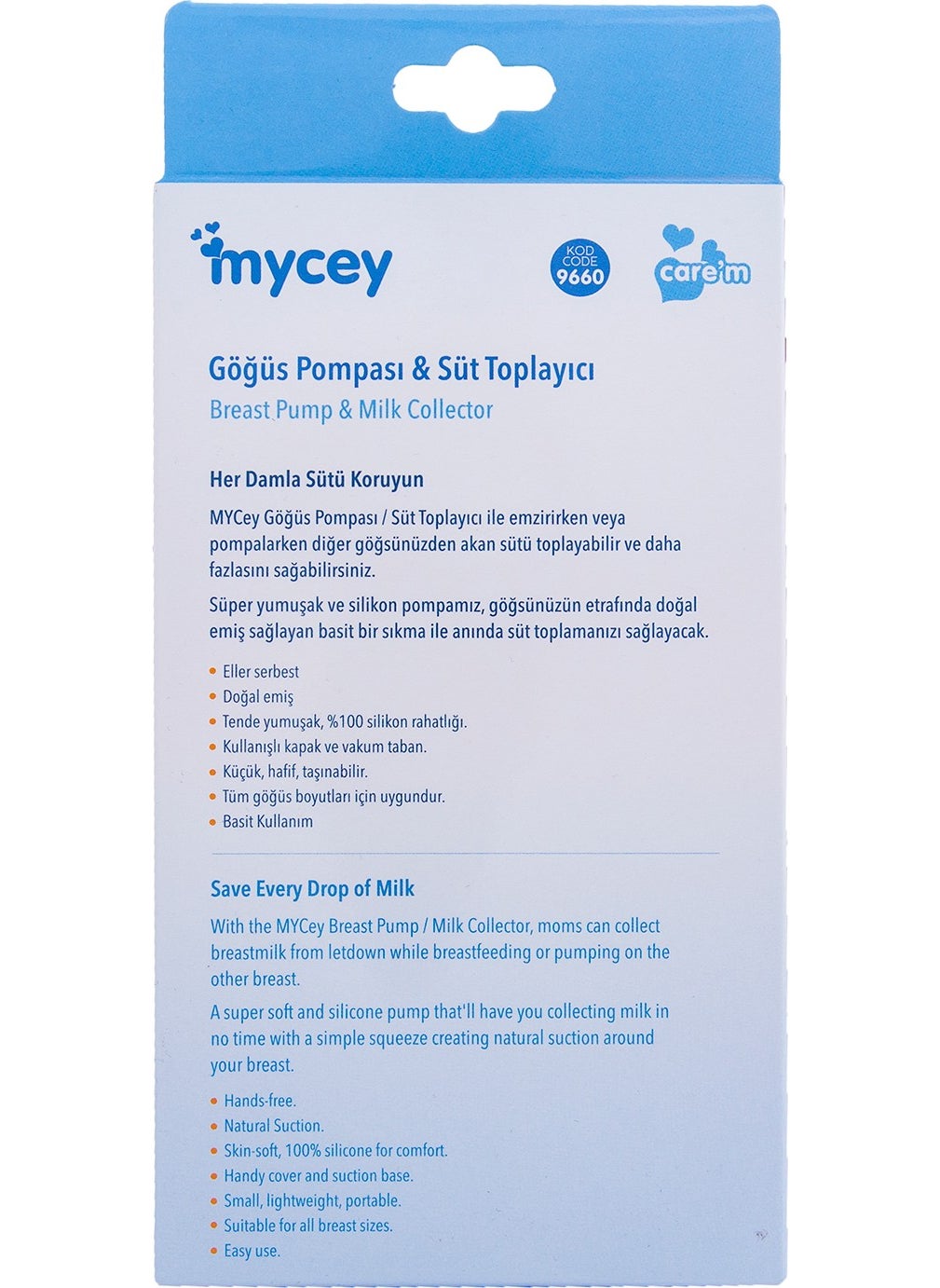 Mycey - Milk Collector Breast Pump - Image 1