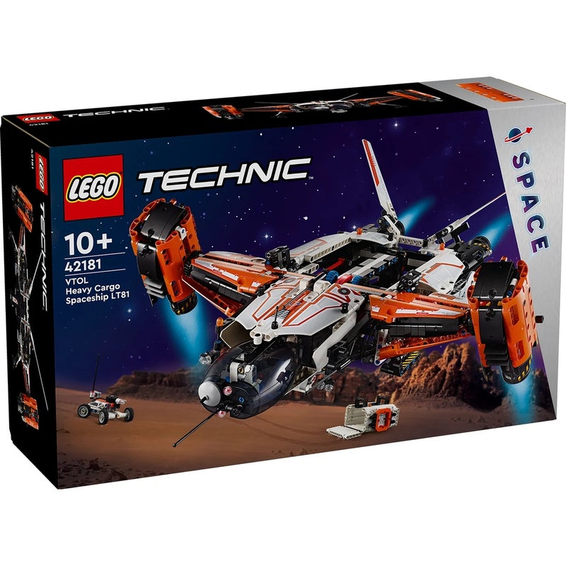LEGO - Technic VTOL Heavy Cargo Spaceship LT81 1365 Pieces - 42181 - Image 1