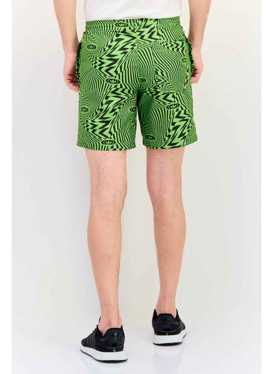 adidas Originals Men Sportswear Fit Brand Logo Beachwear Short, Multicolor  - Image 2