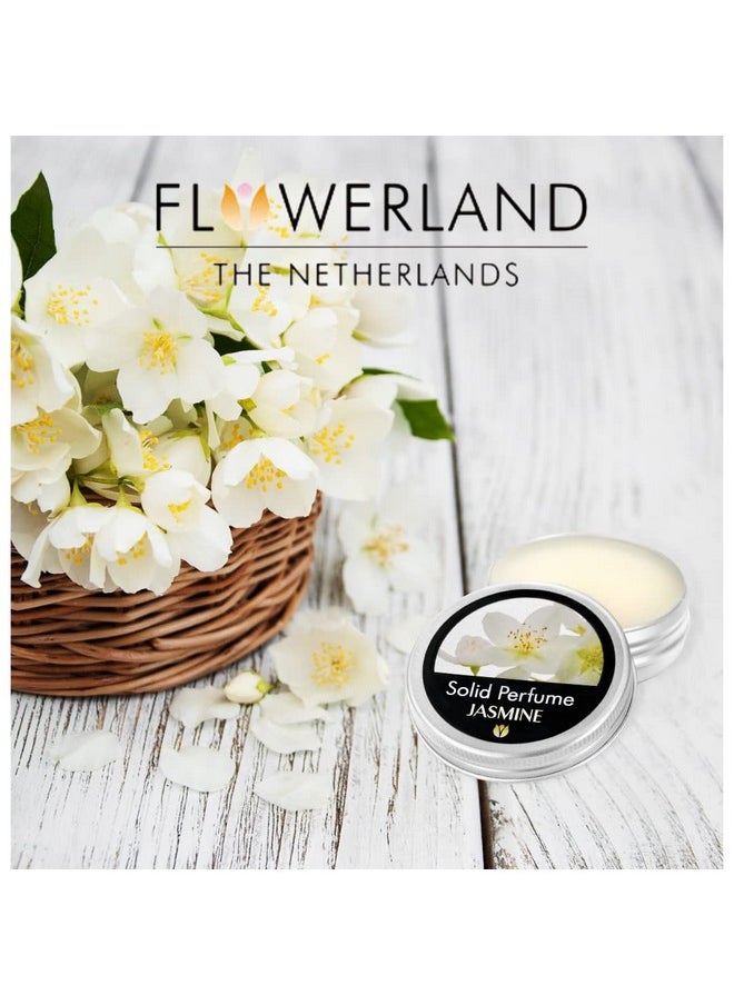 Flowerland Solid Perfume Portable Pocket Balm Perfume Perfect For Travel Use Natural Fragrance Parfum For Men And Women Natural & Vegan Jasmine (30Ml)  - Image 4