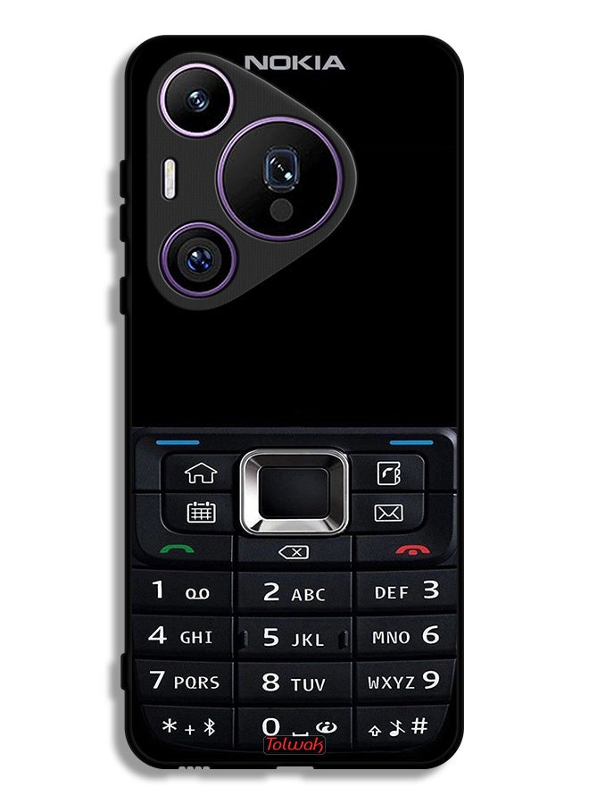 Tolwak Huawei Pura 70 Pro Protective Case Cover Old Phone Pattern - Image 1