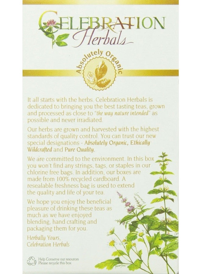 CELEBRATION HERBALS Chamomile Flowers Tea Organic 24 Bag, 0.02 Pound - Image 3