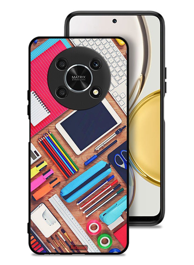 Tolwak Honor X9 5G Protective Case Cover Girl Hobby Desk - Image 1