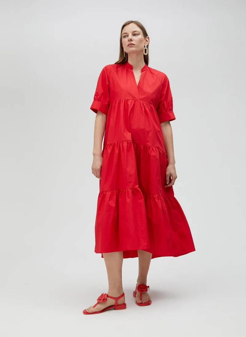 Lola Casademunt Long dress with ruffles