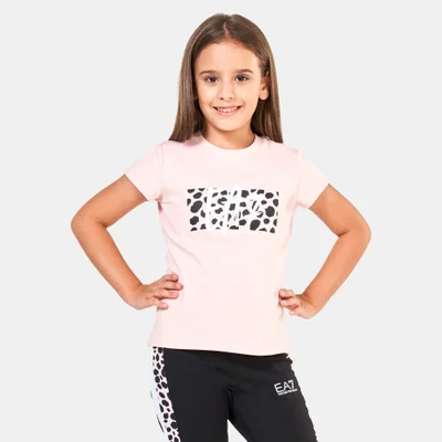 EA7 Emporio Armani Kids' Graphic Stretch T-Shirt (Older Kids)