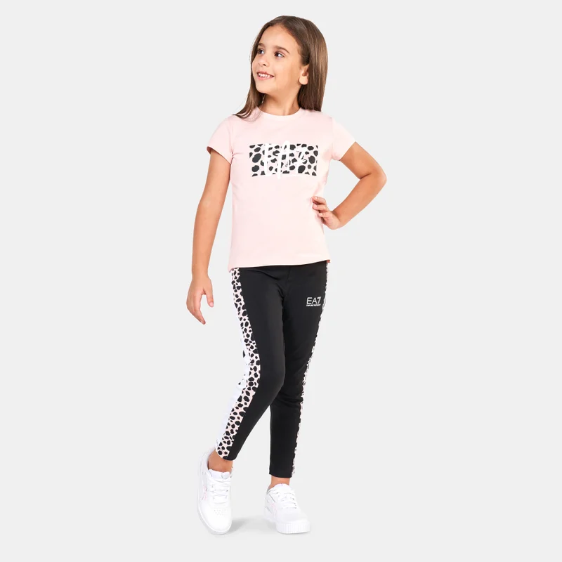 EA7 Emporio Armani Kids' Graphic Stretch T-Shirt (Older Kids)