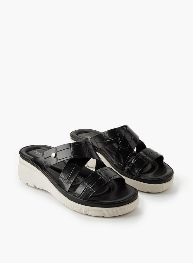 Flora Bella By Shoexpress Women Wedge Heel Sandals - Image 3