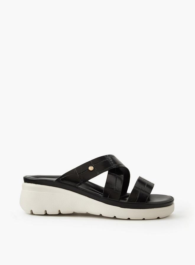 Flora Bella By Shoexpress Women Wedge Heel Sandals - Image 1