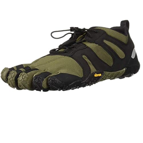 Vibram FiveFingers Men's V-Trail 2.0 Trail Running Shoes (8.5-9, Ivy/Black) - Image 3