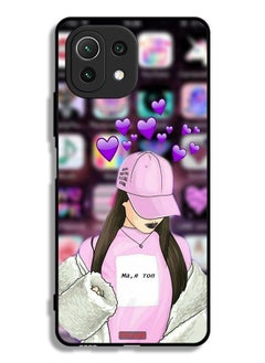 Tolwak Xiaomi Mi 11 Lite 4G Protective Case Cover Anti Social Club  - Image 2