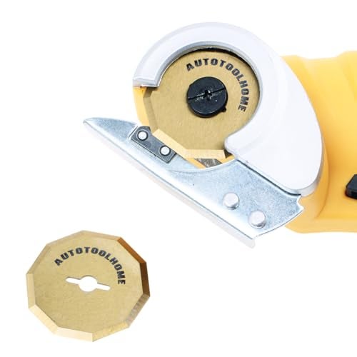 AUTOTOOLHOME 4PCS Titanium Coated Replacement Rotary Blades for Worx ZipSnip Cordless Electric Scissors Compatible with WA2300,RC2600K,RC2601, RC2602, WX080L, WX081L Box Cutter - Image 4