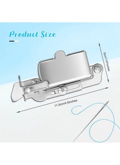 Seam Guide Ruler Foot Brother Sewing Tools, Magnetic Seam Guide For Sewing Machine Hemmer Foot Set Sewing Accessories And Supplies - pzsku/Z9A9B2FB85E5A94E782A4Z/45/_/1734347914/c11a838d-4faf-49e9-941e-203531ffa9e8