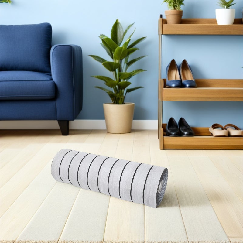 1 roll Adhesive Wallpaper: Peel And Stick Tile Decal Wallpaper - Removable Pvc Wall Panel Sticker For Bathroom Kitchen Floor Indoor Wall - Image 3