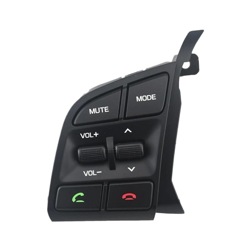 هيونداي توسان 2015-2019 عجلة القيادة التحكم عن بعد مفتاح التحكم في مستوى الصوت زر موسيقى بلوتوث - Image 1